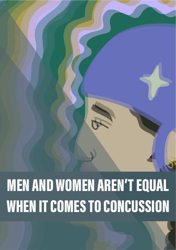 Men and women aren’t equal when it comes to concussion
