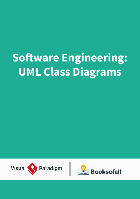 Software Engineering: UML Class Diagrams