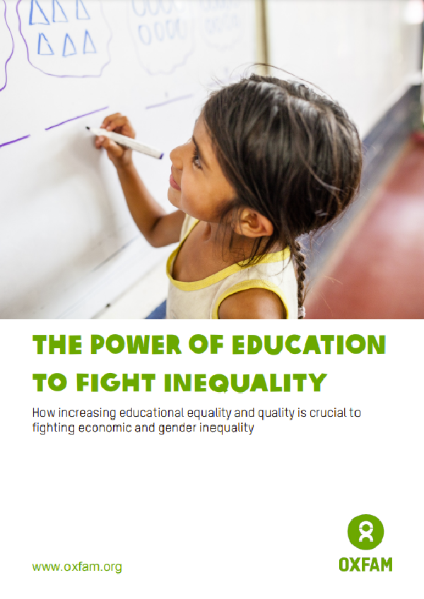 The power of education to fight inequality