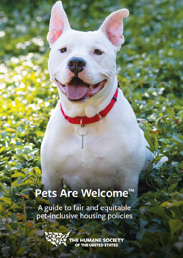 Pets Are WelcomeTM : A guide to fair and equitable pet-inclusive housing policies