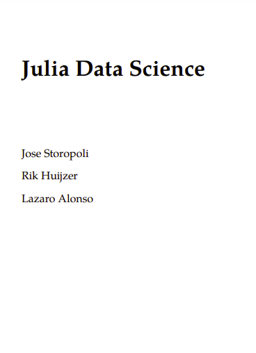 Julia Data Science