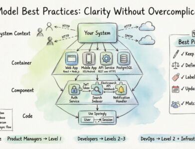 C4-Modell-Best-Practices: Klarheit schaffen, ohne zu komplizieren