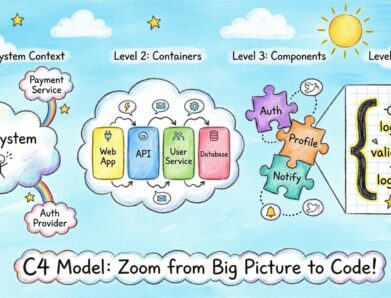C4-Modell für cloudbasierte Systeme: Visualisierung von Microservices und Diensten