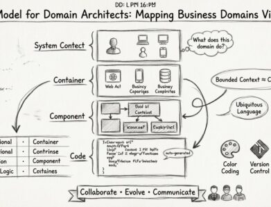 C4-Modell für Domain-Architekten: Visuelle Abbildung von Geschäftsbereichen