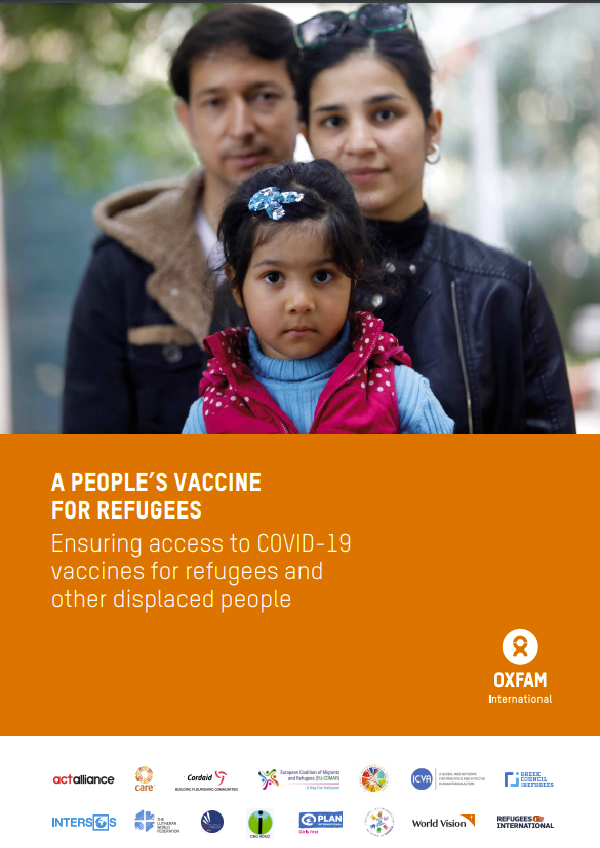 A People’s Vaccine for refugees