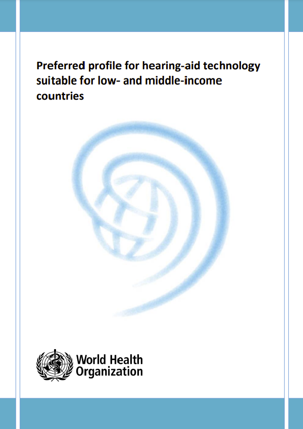 Preferred profile for hearing-aid technology suitable for low- and middle-income countries