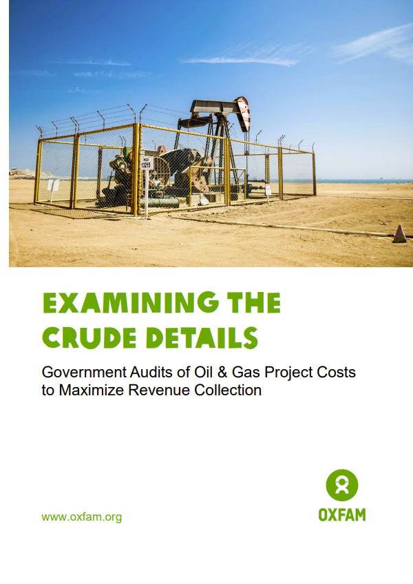 Examining the crude details: Government audits of oil and gas project costs to maximize revenue collection