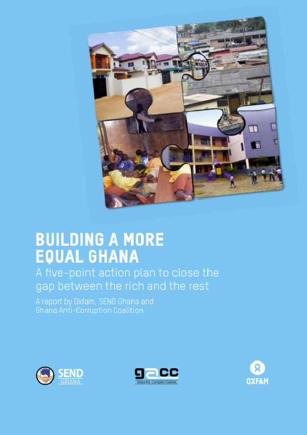 Building a more equal Ghana: A 5-point action plan to close the gap between the rich and the rest