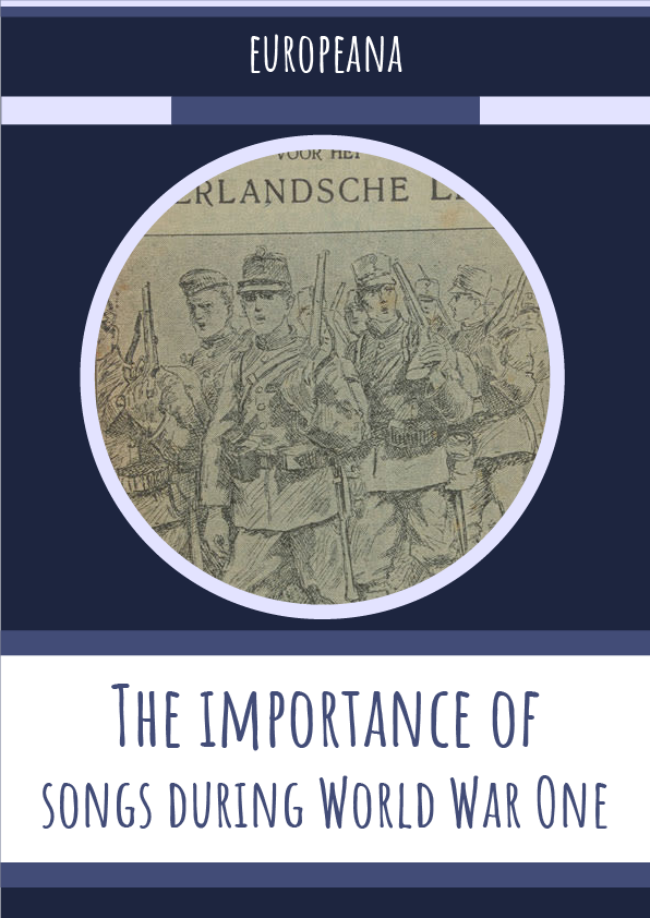 The importance of songs during World War One