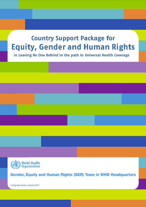 Country support package for equity, gender and human rights in leaving no one behind in the path of universal health coverage