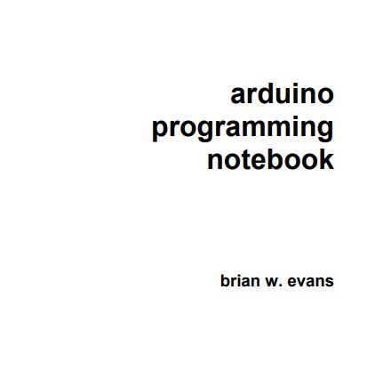 Arduino Programming Notebook