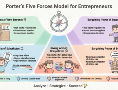 Modèle des Cinq Forces : Une présentation complète pour les entrepreneurs