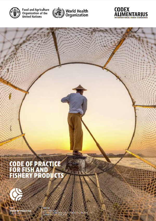 Code of practice for fish and fishery product