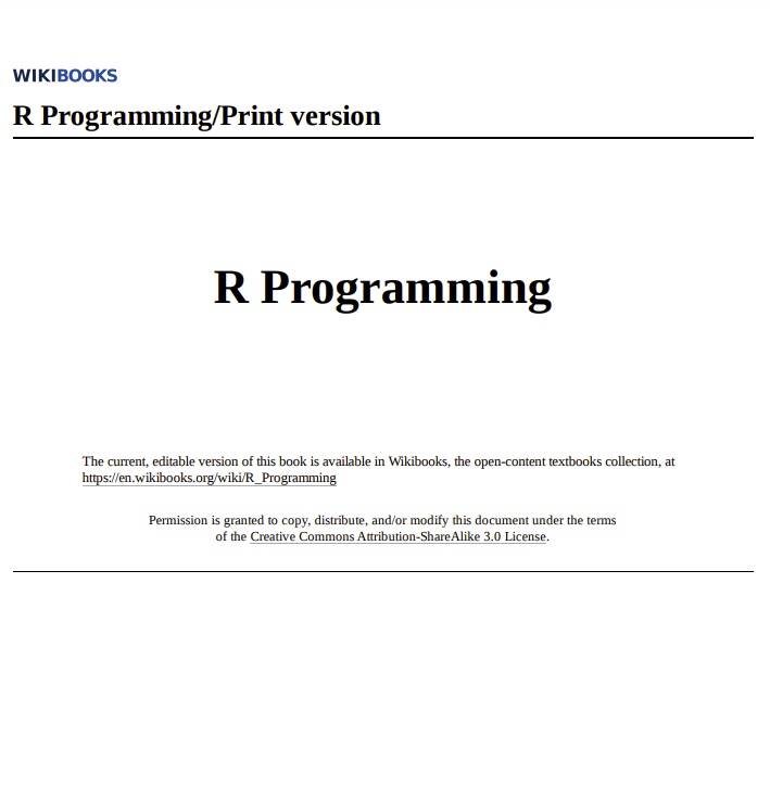 R Programming