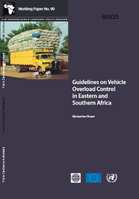 Guidelines on Vehicle Overload Control in Eastern and Southern Africa