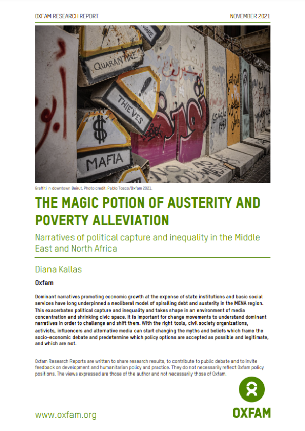 The magic potion of austerity and poverty alleviation