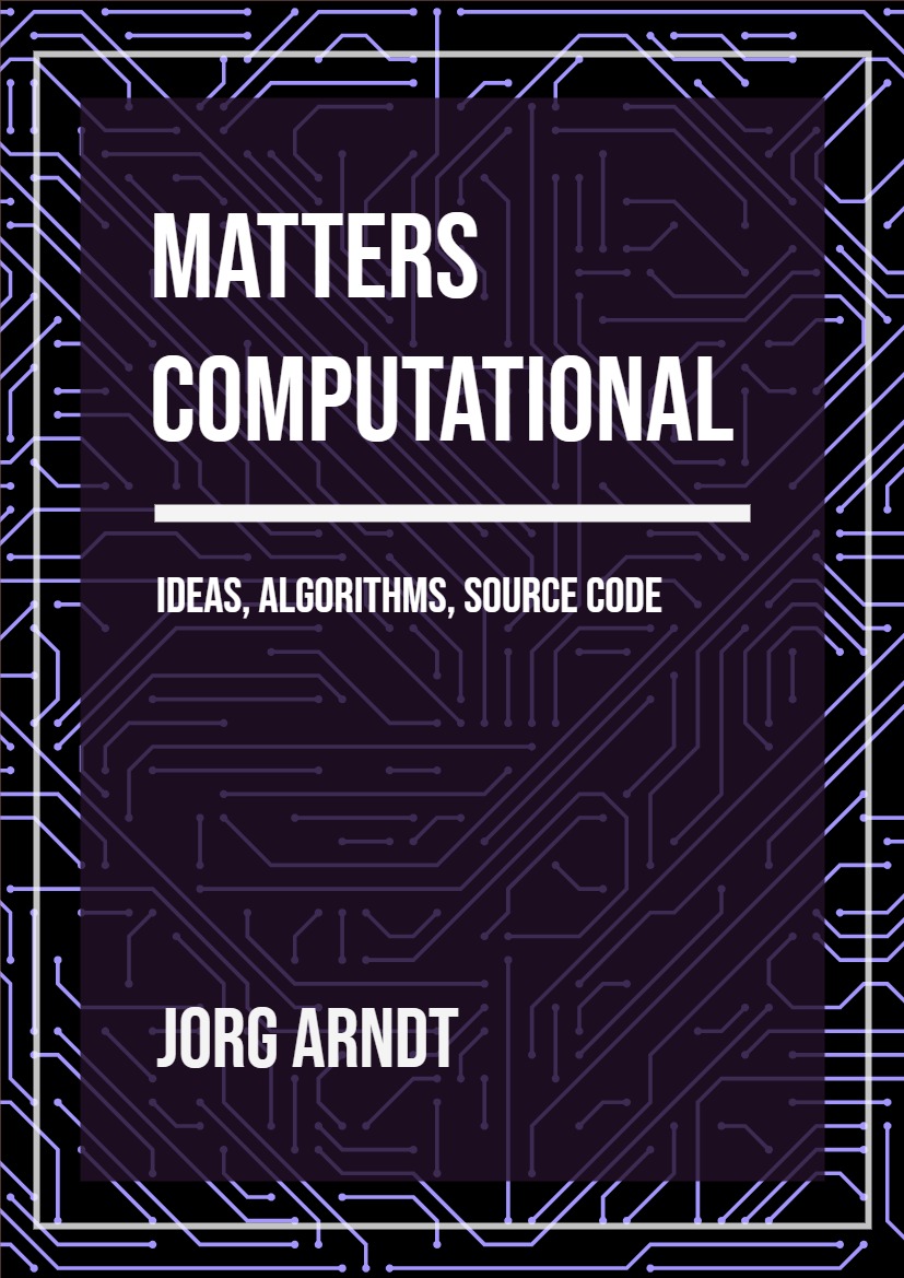Matters Computational – Ideas, Algorithms, Source Code