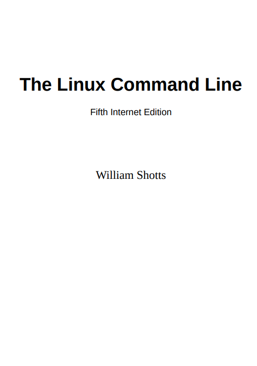 The Linux Command Line