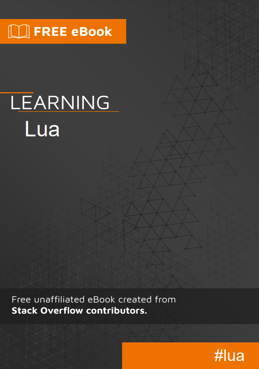 Learning Lua ebook