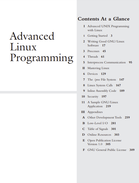 Advanced Linux Programming