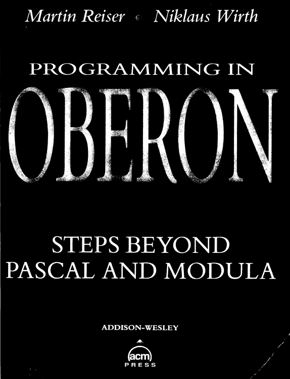 Programming in Oberon