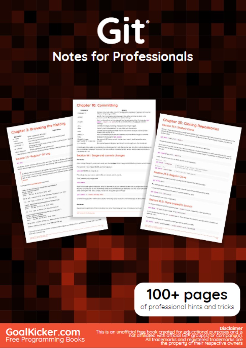 Git® – Notes for Professionals