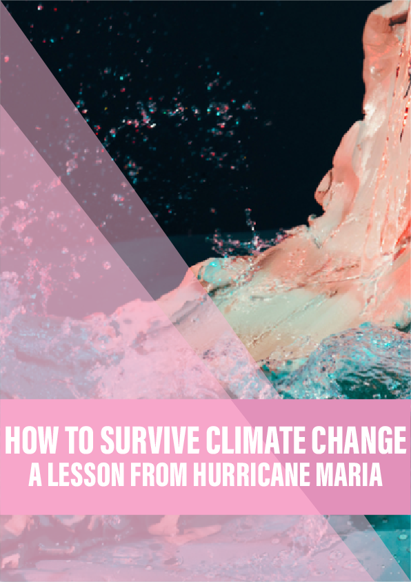How to survive climate change: a lesson from Hurricane Maria