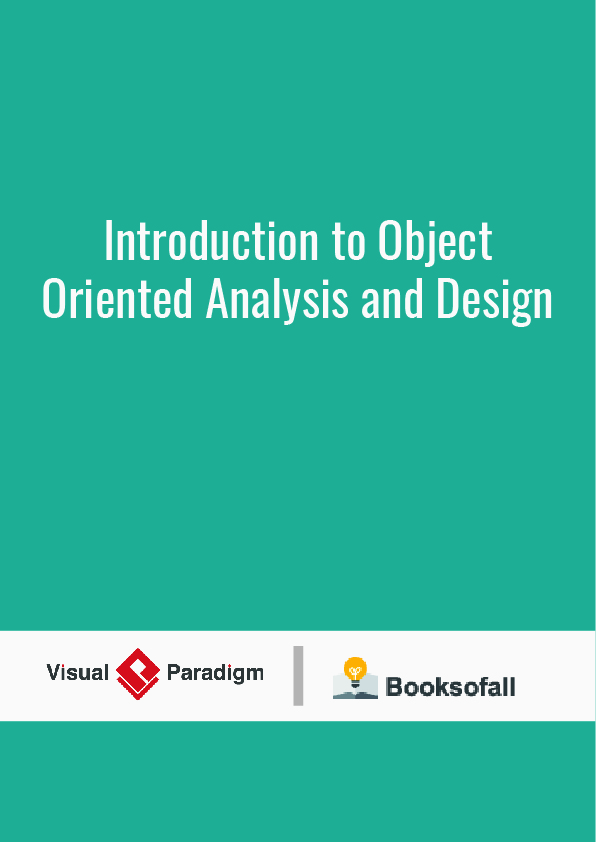 Introduction to Object Oriented Analysis and Design