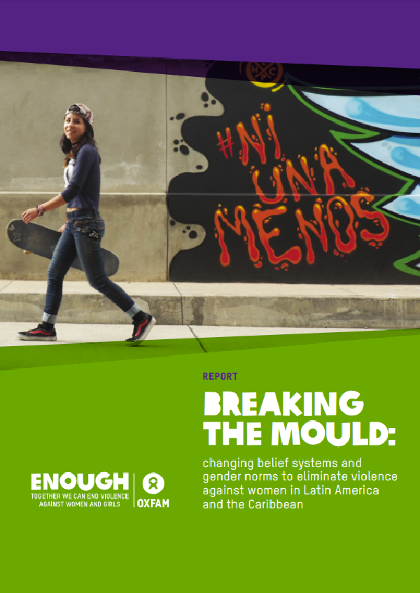 Breaking the mould: Changing belief systems and gender norms to eliminate violence against women