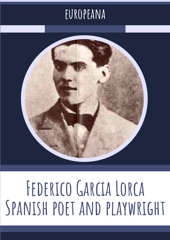 Federico Garcia Lorca: Spanish poet and playwright