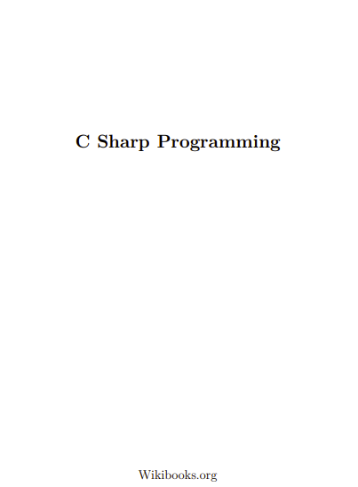 C# Programming