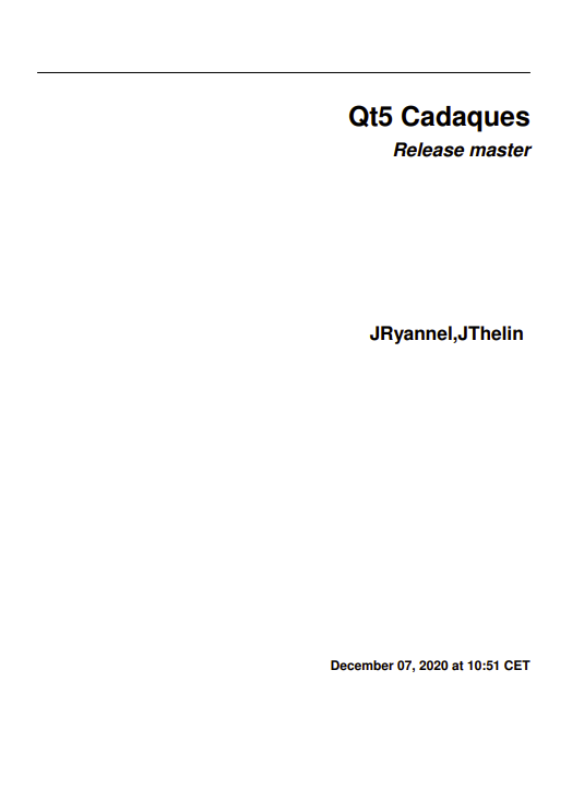 Qt5 Cadaques