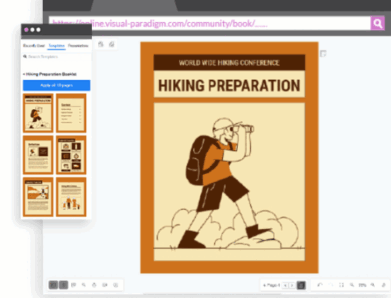 Kompletny przewodnik po Fliplify (narzędzie do tworzenia interaktywnych książek online w Visual Paradigm)