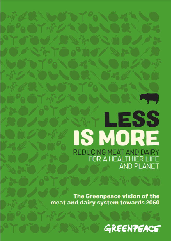 Less Is More: Reduce meat and dairy for a healthier life and planet
