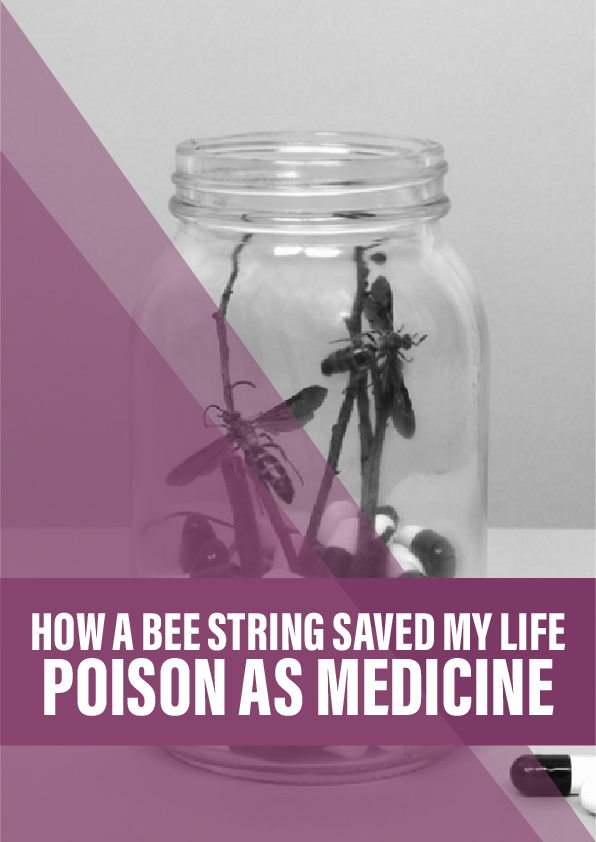 How a bee sting saved my life: poison as medicine
