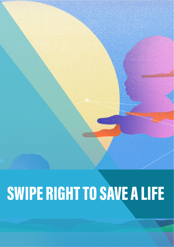 Swipe right to save a life