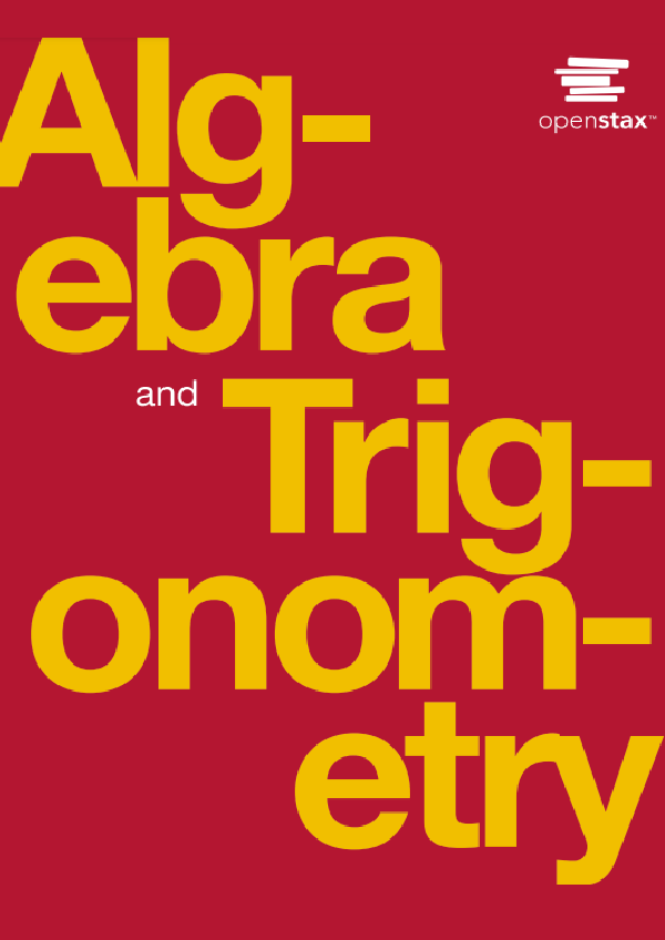 Algebra and Trigonometry