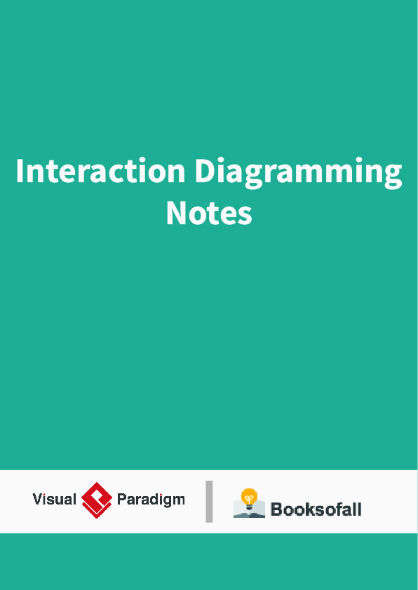 Interaction Diagramming Notes