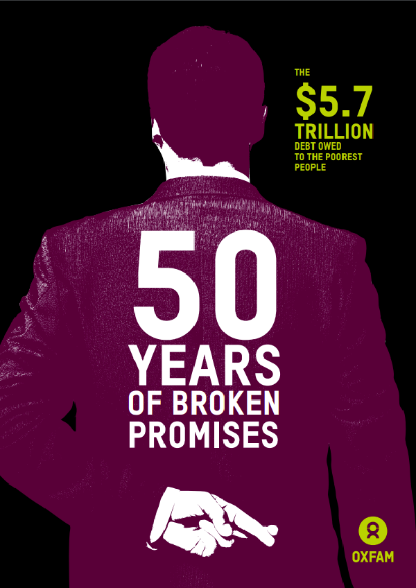 50 years of broken promises : The .7 trillion debt owed to the poorest people