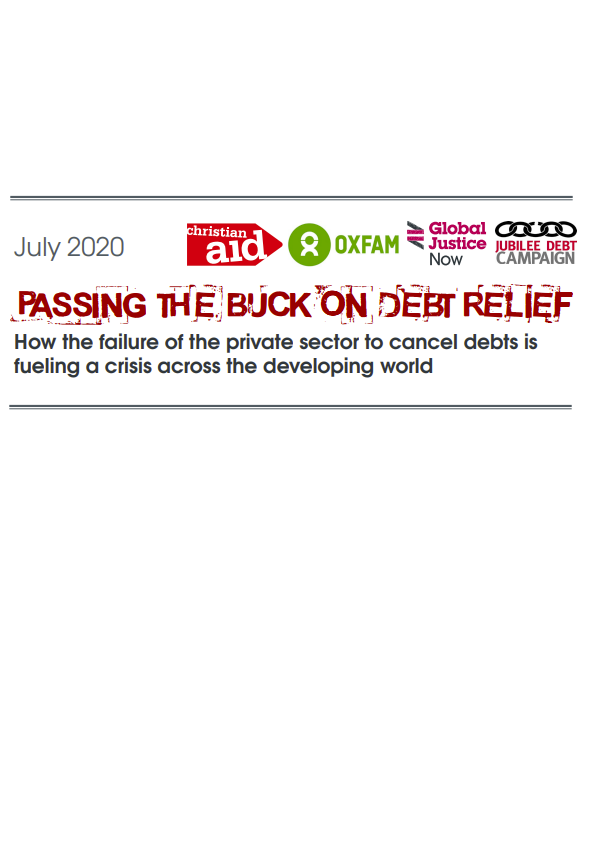 Passing the buck on debt relief