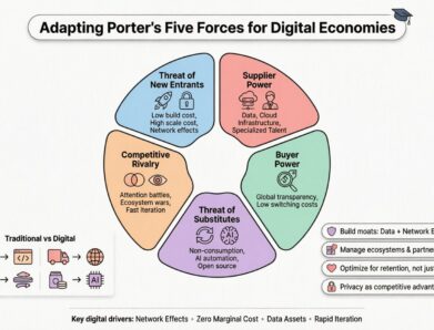 Adaptando o Modelo das Cinco Forças para Economias Digitais