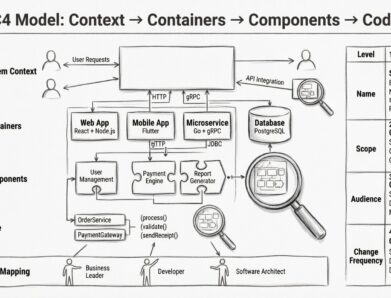 Análise do Modelo C4: Compreendendo Contexto, Contêineres, Componentes e Código