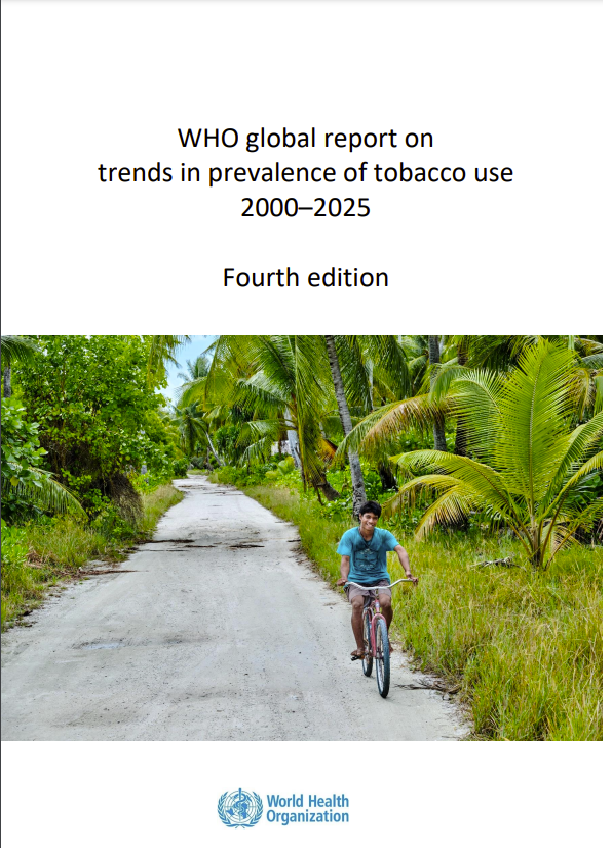 WHO global report on trends in prevalence of tobacco use 2000-2025, fourth edition
