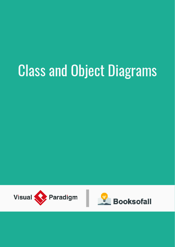 Class and Object Diagrams