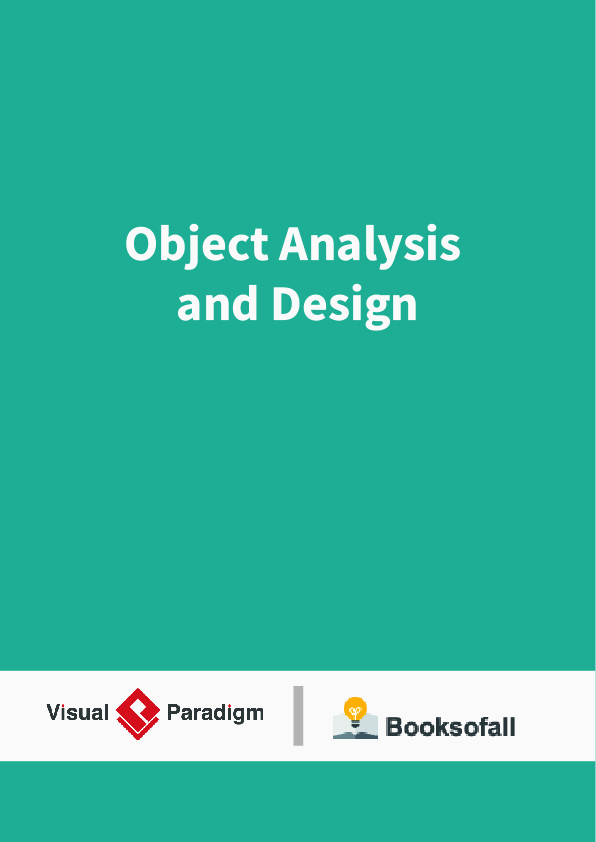 Object Analysis and Design