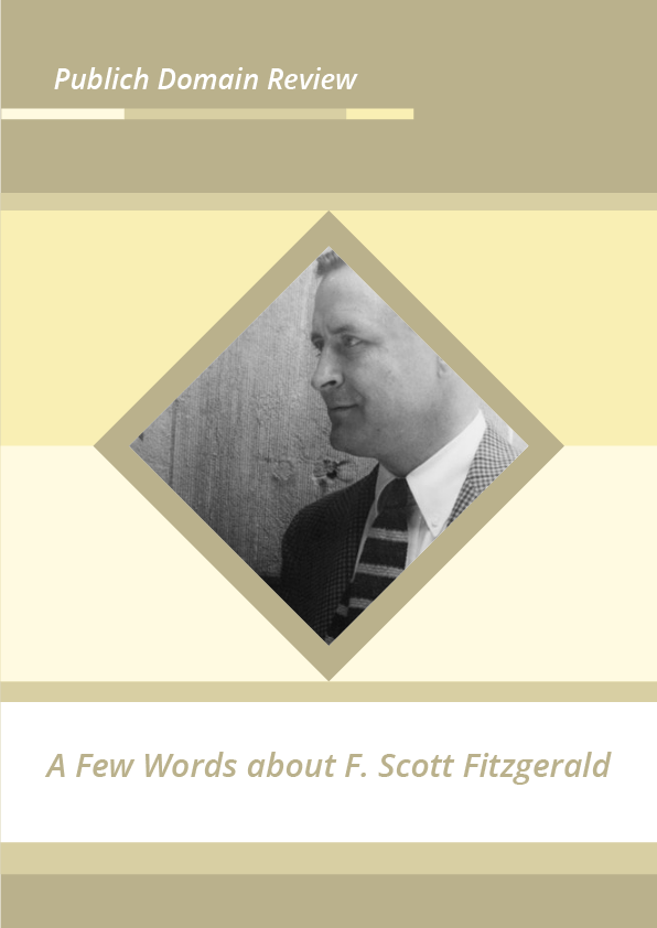 A Few Words about F. Scott Fitzgerald