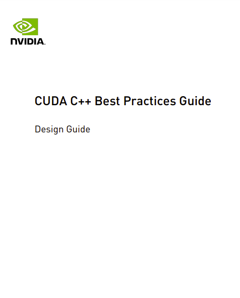 CUDA C++ Best Practices Guide