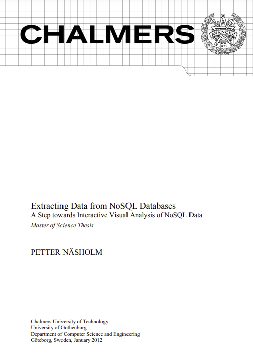 Extracting Data from NoSQL Databases: A Step towards Interactive Visual Analysis of NoSQL Data