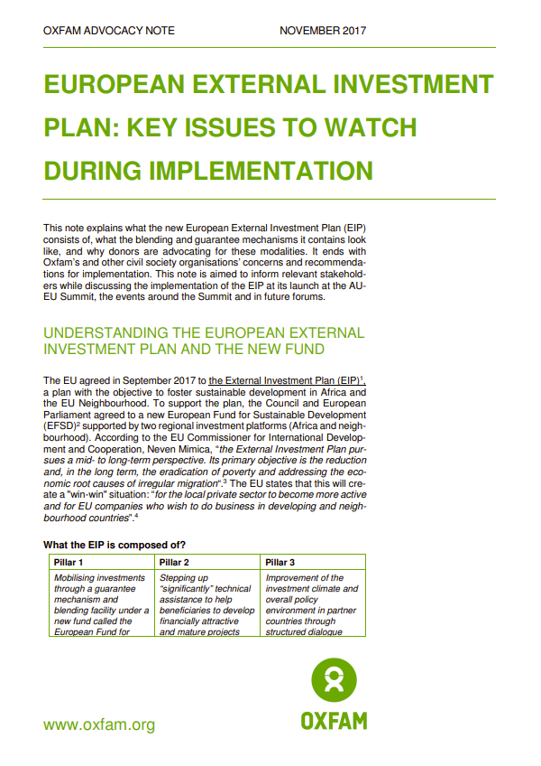 How Europe can invest for good in Africa