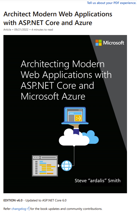 Architect Modern Web Applications with ASP.NET Core and Azure